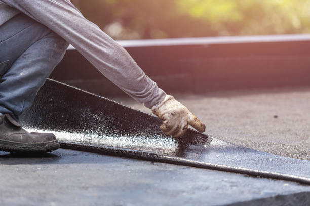 Waterproofing specialist at work in Newport, Newport, MI